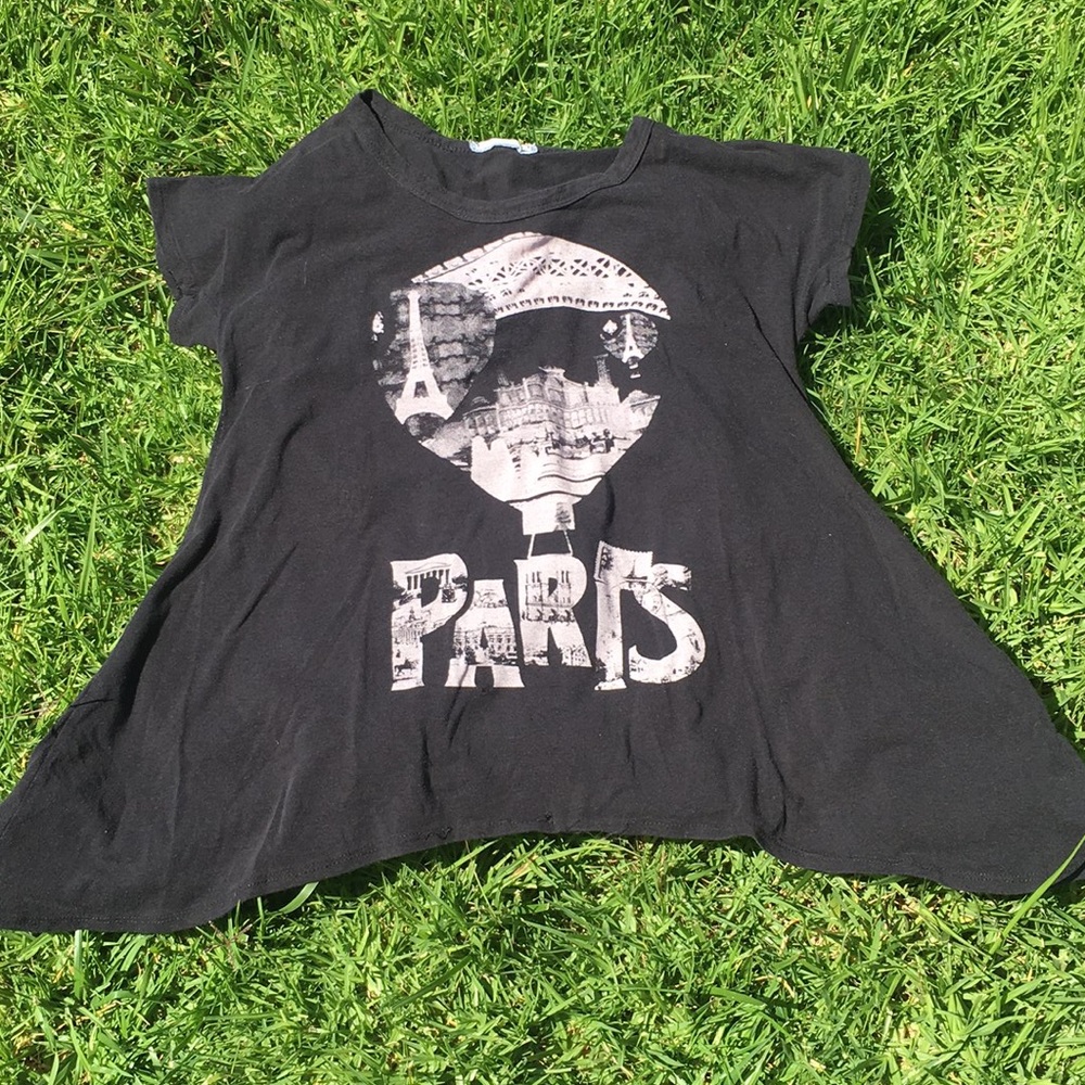 Black Paris T-Shirt
